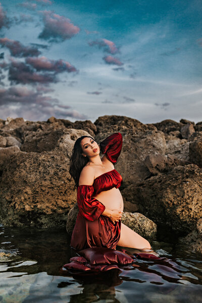 Longboat Key Maternity Photoshoot