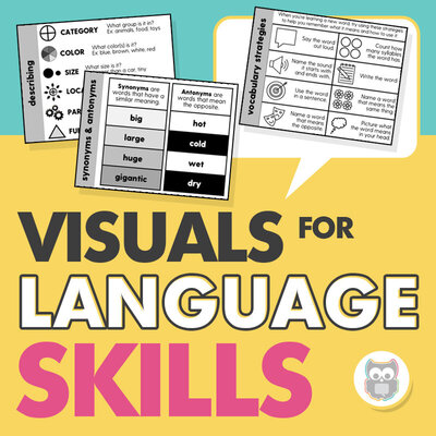 Visuals for Language skills and strategies