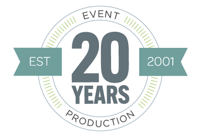 20 years of event production expertise