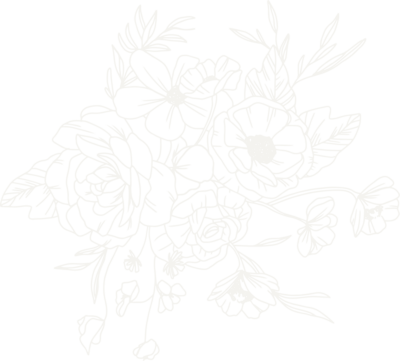 bohemian florals illustration