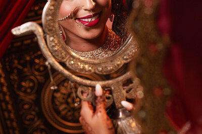 stunning indian wedding bride