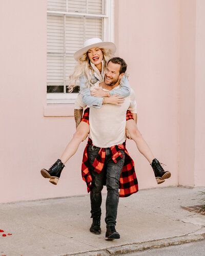 Urban and Playful Couples Session Downtown Charleston, SC | Will Buck Photography