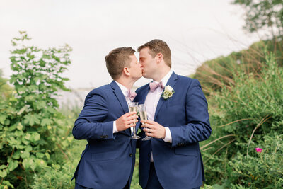 Chad and Matt - Nantucket Micro Wedding - Sneak Peeks-17