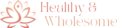 Logo with the text "Healthy & Wholesome"