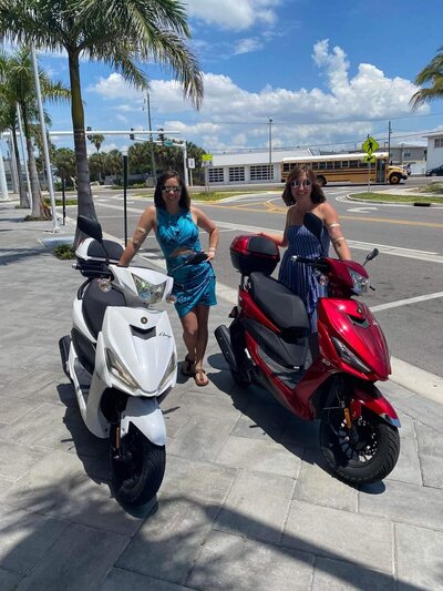 Madeira Beach Scooters, Scooter Rentals, Scooter Johns Pass