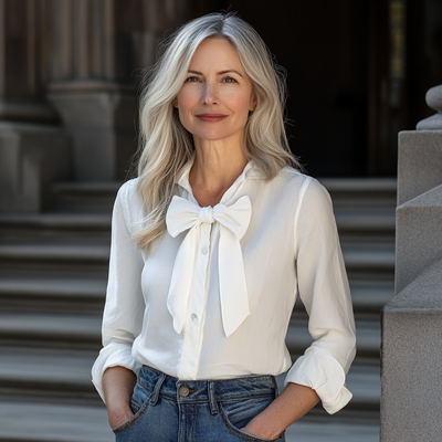 kdurski_86694_middle_aged_beautiful_blonde_woman_on_museum_step_bfa3b101-cdda-49e6-b568-99396f803def