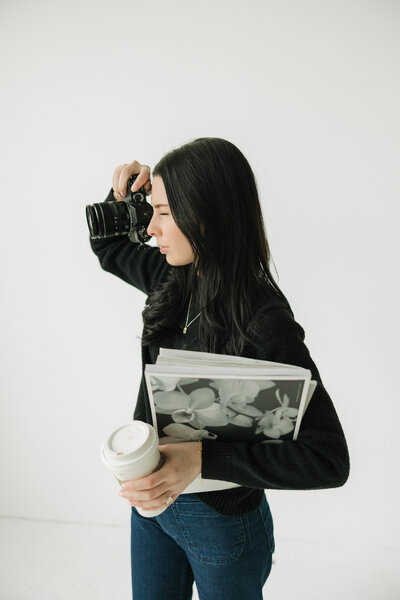 Relaxed lifestyle photo of Alex Rodriquez, a luxury wedding and brand photographer in Milwaukee