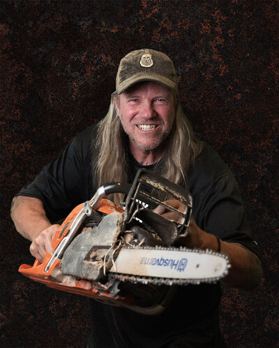 Sam Dunning of Bear Hollow Wood Carvers