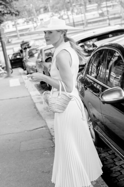 black and white editorial photography in paris