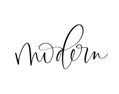 Saffron Avenue Brand Logo Design Modern Calligraphy Lifestyle Blog Madison Wi