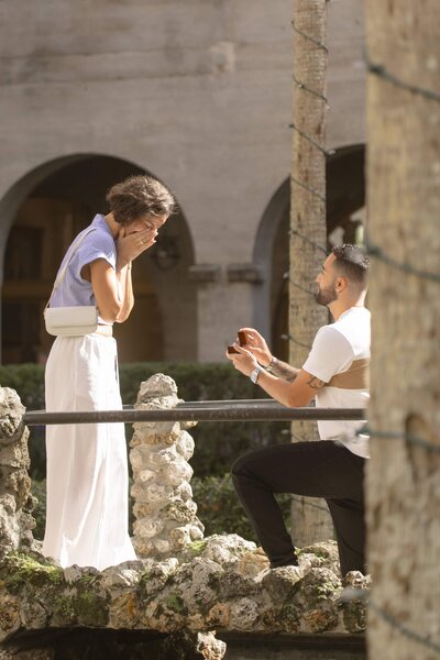 Proposal Photos in St. Augustine Fl | Lightner Museum Proposal | St Augustine Proposal Photographer