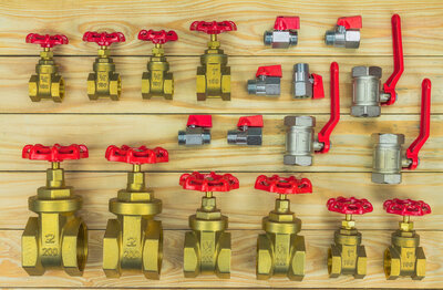 A wide selection of valves available at Rubicon Steel