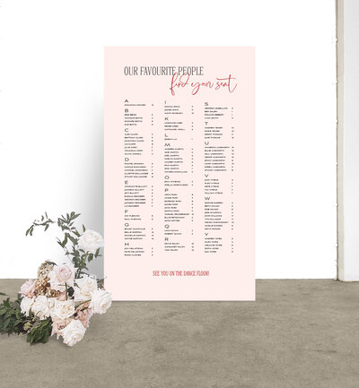 Big Love printed envelope in almond and black
