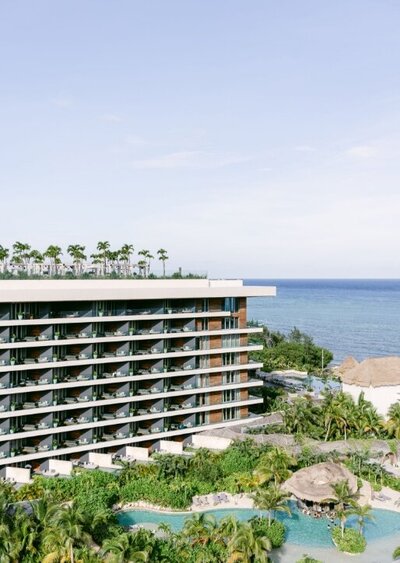a luxury resort hotel for a destination wedding