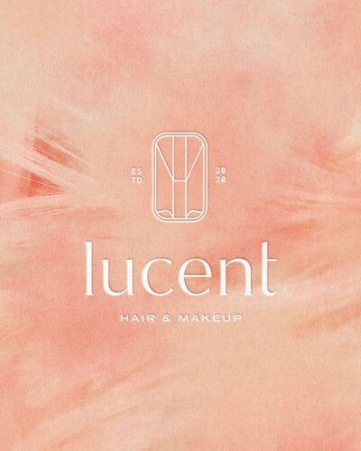 Teal and gold brand mockups for a luxury cosmetics brand in New York, US, designed with a refined aesthetic