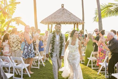 Rustic Hawaiian Maui wedding Bouquet