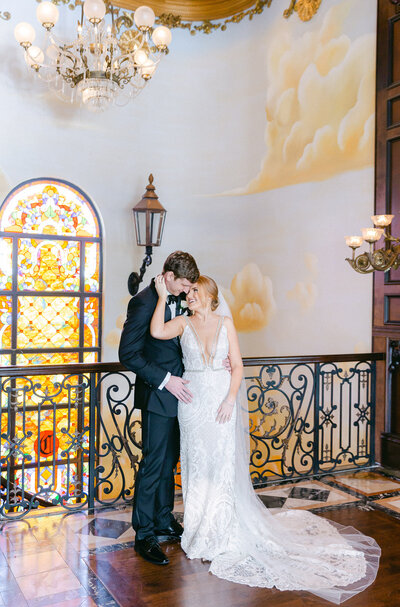 Vizcaya Museum Garden Wedding Portraits