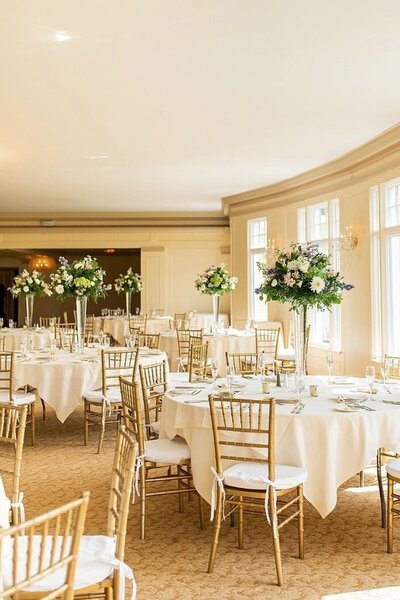 Manchester Country Club - Couple Walking Down Their Outdoor Wedding Aisle