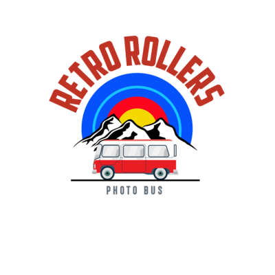 Image of the new Retro Rollers Photo Booth Bus in Denver, Colorado.