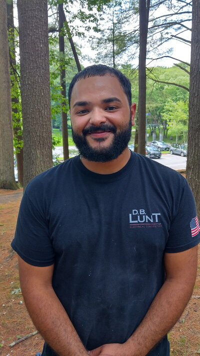 Electrician at D.B. Lunt Electrical Contractors head shot
