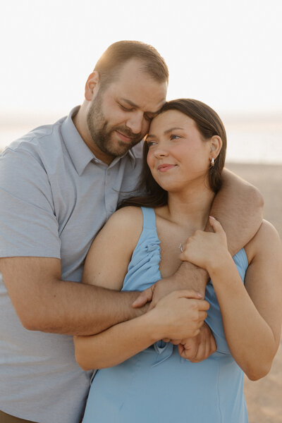 Engagement photographer Indianapolis romantic couple session