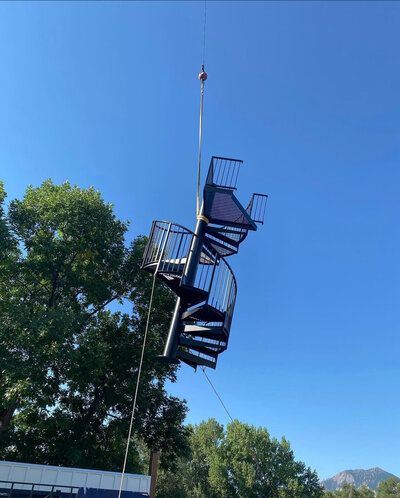 Residential staircase installation for Denver Metro and Colorado Foothills