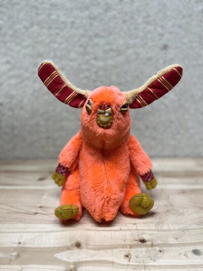 handcrafted stuffed toy