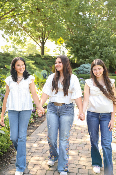 York High School Class of 2023 Senior Girls Cap & Gown Mini Session