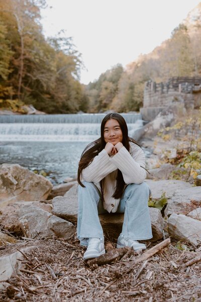 Reception flat lay with polaroids.