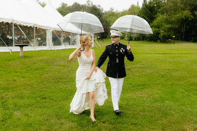 military wedding white mountains new hampshire
