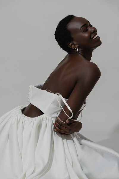 A.B. Ellie bridal accessories shot by Vickie Olson