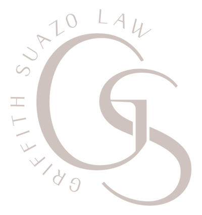 Griffith Suazo Law monogram brand mark