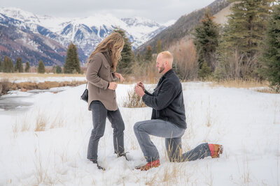 a wedding proposal in Camas, Washington