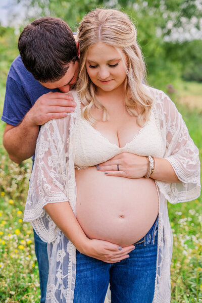 eau claire maternity photo session