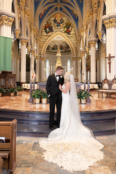 Notre Dame Basilica wedding