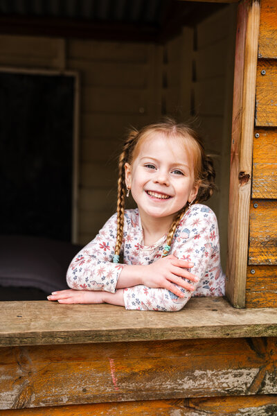 Kinder child portrait