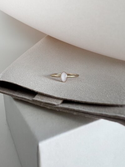 RING OVAAL ENKEL 001