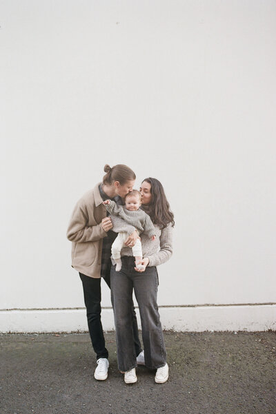 Alexandra Celia and her family.