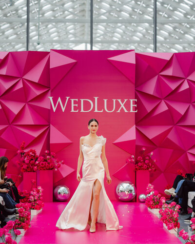 Andrew Kwon Gowns at WedLuxe Show 2023 Runway pics by @Purpletreephotography 28