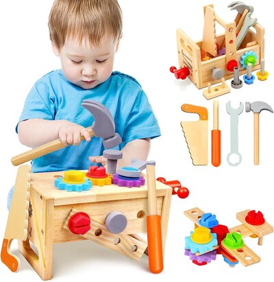 Wooden Kids Tool Set