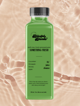 something fresh - blissful blends juice cleanse