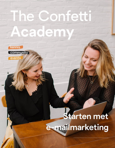 Starten met e-mailmarketing - confetti academy
