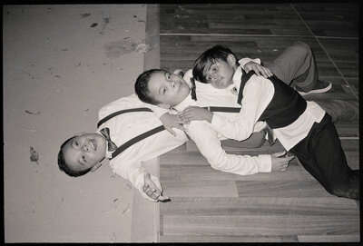 couple exchanging a romantic embrace on the dance floor