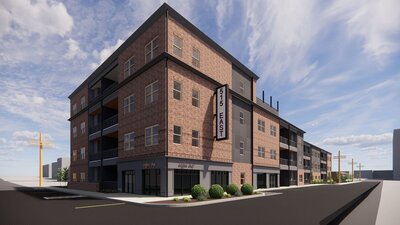 Multi family housing building design by one of the leading architectural firms in Indianapolis 