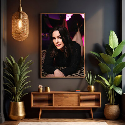 Mockup of boudoir wall art