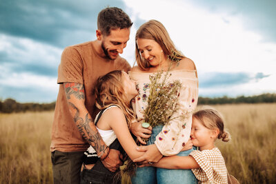 Family photo session image Tampa Florida.