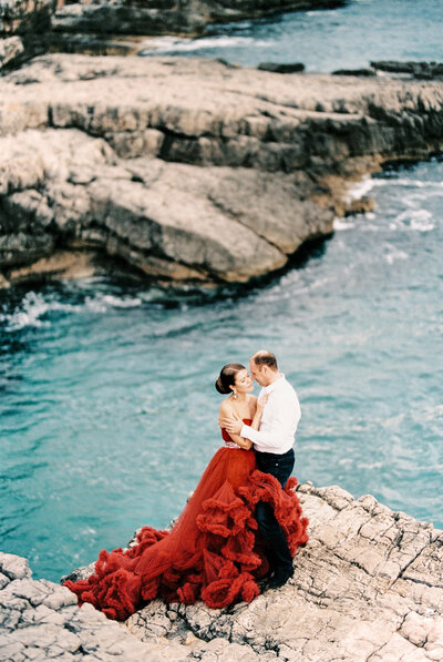 Engagement Session italy portrait in Positano