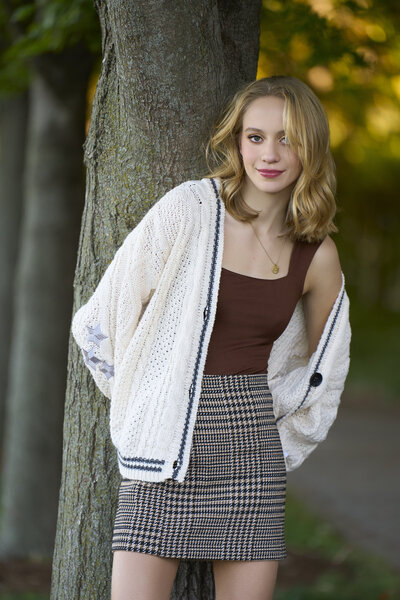 Senior Photos MICDS school 