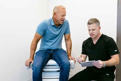 Dr. Ben Barenberg providing comprehensive, patient-centered care at Prime Wellness in Oklahoma City.