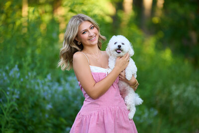 Senior photos in St. Louis , Visitation academy 